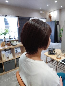 アロウ(ARAW) サラサラ縮毛矯正ショートボブ