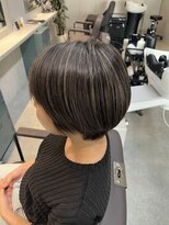 プラスシー(+C)&nbsp;モードな地毛にハイライトカラー/薬院地毛にハイライト/薬院