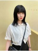 【snuw mina】レイヤーカット/ミディアムヘア/伏見/榮 栄