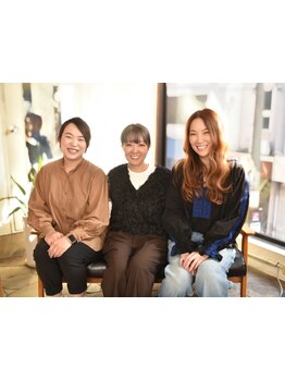 細かな要望もお任せください！女性同士だから緊張せずリラックスしてサロンを楽しめる雰囲気が魅力の一つ♪