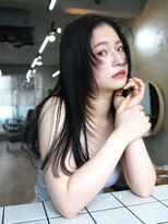 ソルトウォーター 南堀江(SALT WATER) ロング×顔まわりデザイン