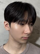 ノラ ヘアーサロン(NORA HAIR SALON)&nbsp;韓国シースルーマッシュカルマパーマダウンパーマ黒髪マッシュ