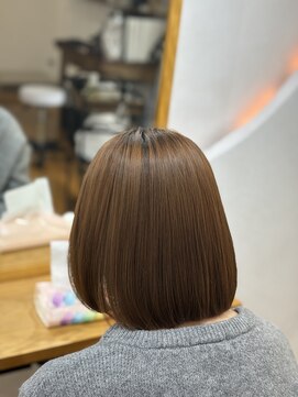 ミツバ(3tuba) まとまるボブスタイルへ