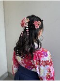 祝卒業 袴ヘアセット