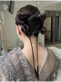 お呼ばれヘアセット