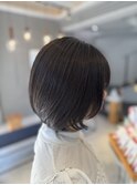 グレージュ/ショート/ボブ/髪質改善/レイヤーカット