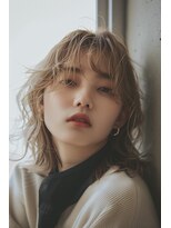 ラナ 新宿(lana)&nbsp;パーマ/ミディアム/ニュアンスパーマ/【lana hair新宿】