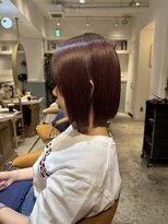 ロンド シャルム 吉祥寺(Lond charme)&nbsp;ミニウルフレイヤーカット顔周りカット前髪カット韓国ボブ
