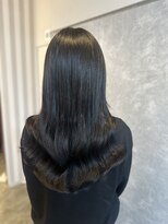 ガルボヘアー 心斎橋店(garbohair)&nbsp;サラツヤ黒髪ロング/プルエクステ/心斎橋エクステ/当日予約OK