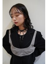 アピッシュ 国分寺(apish) コテ巻き風ボブパーマ