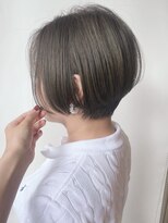 モリオフロムロンドン 原宿本店(morio from London)&nbsp;【morio原宿】オリーブカラー ハイライト くびれショート