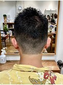 メンズカット_短めメンズショートはウェットな仕上げで◎