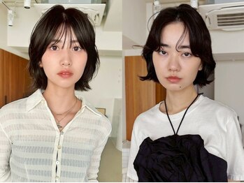 フィルムス 渋谷(FILMS)の写真/高技術STYLIST勢揃い!一人一人に合わせたレイヤーカットを是非体感ください「ショートボブレイヤーカット」