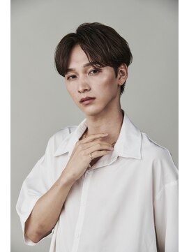 ロンドオム 池袋(Lond Homme) men's/メンズ/ダウンパーマ/黒染め/韓国/ブルーブラック/池袋