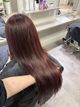アーチフォーヘア 心斎橋店(a-rch for hair) 紫味チェリーレッド