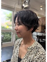 ピース ヘアーワーク(PEACE HAIR WORK)&nbsp;柔らかパーマ×大人ショート