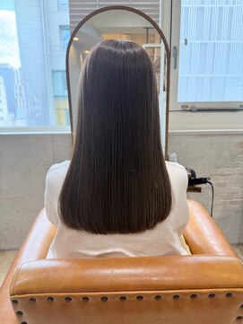 ヘアーラウンジ ハピル(Hair lounge Hapir) アッシュブラウン×M3Dカラー