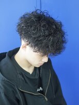 ボブ 小松(BOB) 10代20代メンズカット波巻きシャドウパーマメンズパーマ