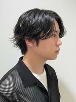 アッシュ 国立店(Ash)&nbsp;センターパート×フェザーパーマ　国立