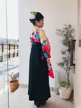 マロウ ヘア(Mallow hair) かわいい☆袴スタイル