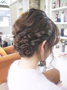 レイジースワン ヘアセット