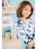 ヘアアンドビューティー ミック(Hair & Beauty miq)&nbsp;エレガントで遊び心ありの＜抜け感ミディ＞