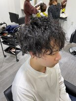 アンプヘアー 二条店(unpeu hair) 【ツイストスパイラル】王道マッシュ/メンズパーマ/メンズカット