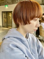 パーク(PARK)&nbsp;大人可愛いオレンジベージュマッシュショート