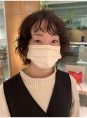 今っぽいくるくるパーマ!