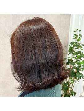 コントレイル(contrail) オイルカラーとボブ