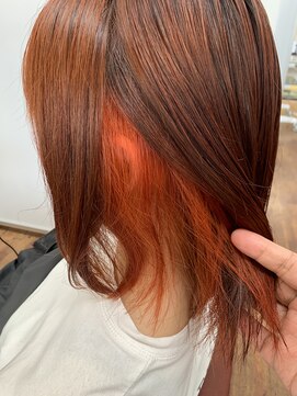 ヘアメイク オブジェ(hair make objet) ハイトーンインナー