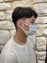 アール 北千住店(ar) 爽やかセンターパート メンズショート