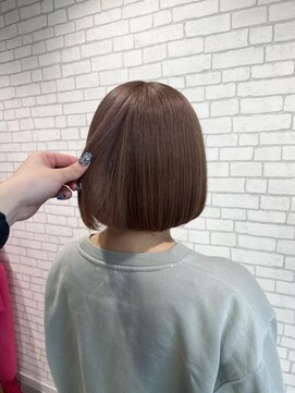 ミューバイケンジ(miu by KENJE) miu&橋本愛海 柔らかいベージュカラー