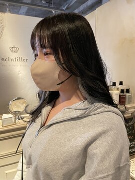 髪質改善と縮毛矯正の専門店 サンティエ(scintiller) 顔まわりカット