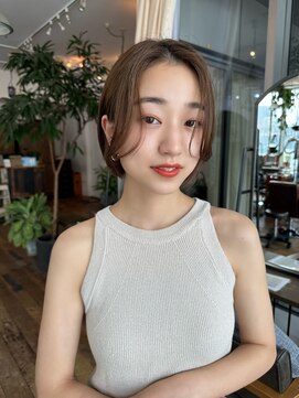 ベル 銀座並木通り店(Belle) トレンドの顔周り＋ミニボブ♪♪