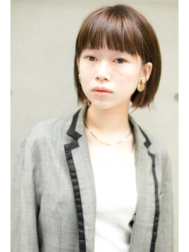 アントワープトーキョー(antwerp TOKYO) 韓国白髪ぼかしハイライトベージュ縮毛矯正髪質改善白髪染め