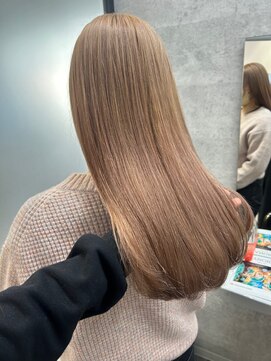 リリー(Lilley) 【lilley 稲永麻衣】ブリーチなし透明感カラー+天神韓国ヘア