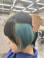 エイト 立川店(EIGHT)&nbsp;☆インナーカラー×ターコイズブルー☆