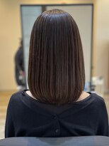 アトリエコア(Atelier Coa)&nbsp;髪質改善トリートメントミルクティーベージュカラーくびれヘア