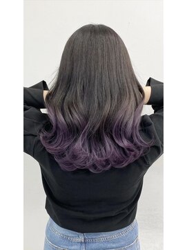 アライブ ハラジュク(ALIVE harajuku) 【ALIVE 夕貴】パープルグラデーションカラー