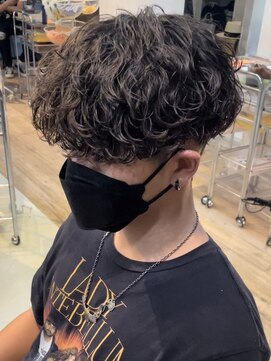 ツーダブルバイフィフス 茶屋町店(WW.. by fifth) 波巻きパーマメンズパーマツイストスパイラルパーマ30代40代韓国