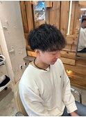 パーマスタイル20代30代40代ハイライトブリーチダブルカラー立川