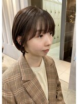 クーラ(Cura) ショートボブのナチュラル縮毛矯正