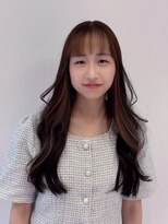 ビビディ バビディ ブー 河原町三条店(Bibbidi.bobbidi.boo)&nbsp;グレージュ/ロング/インナー/ミルクティーベージュ