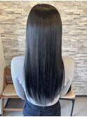 黒髪ロングヘア