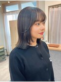 ミディアム/韓国風/レイヤーカット/顔回りカット/柏駅