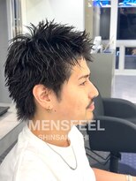 メンズフィール 心斎橋(MENS FEEL) スパイキーショートアップバンクフェザーショート
