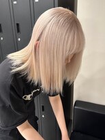 ベレーザ 渋谷(BELEZA)&nbsp;10526秋色ミルクティーアッシュオリーブグレージュ透明感カラー