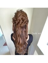 ヘアーデザイン イーエックスターバン(Hair Design ex Turban)&nbsp;ハーフアップ