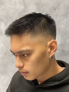 ヒロギンザ 大阪本店(HIRO GINZA) ベリーショート×スキンフェード